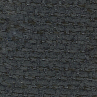 Dark gray woven fabric texture with a basketweave pattern, subtle blue thread, and a nubby surface; identified as “turri > fabric cat. t > 776 d.”